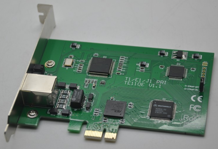 1 E1 PCI Express Card